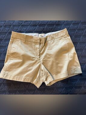 J. Crew Tan Chino Shorts